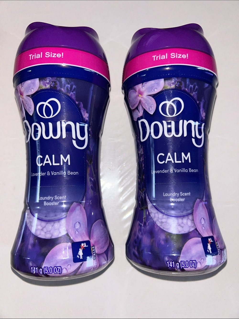Calm Lavender & Vanilla Bean Laundry Scent Booster - Set of 2 (Trial Size)